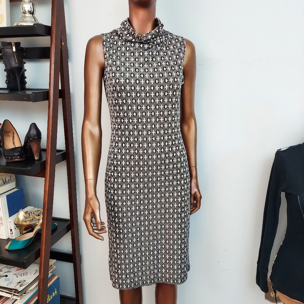ing Sleeveless Midi Dress sz L